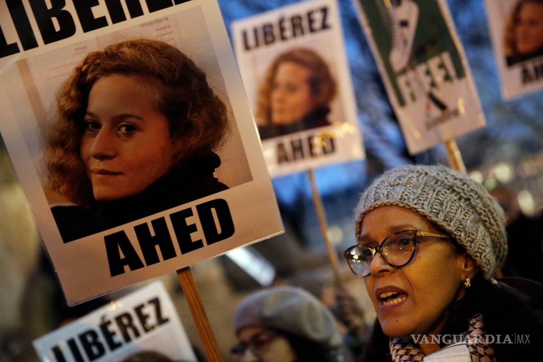 $!Ahed Tamimi, icono adolescente de la resistencia palestina