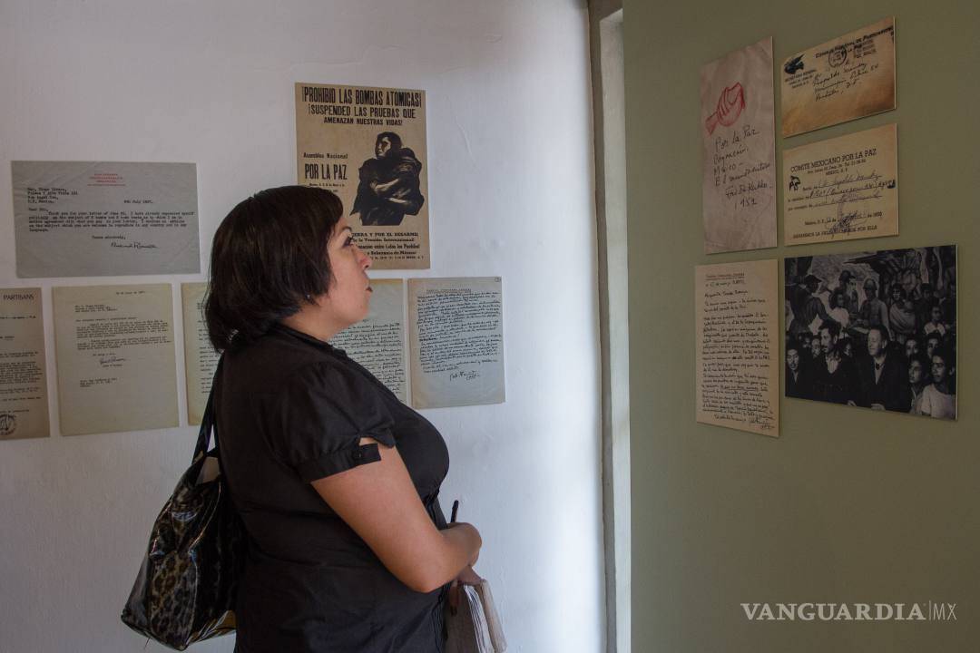 $!Documentos inéditos dan vida al estudio de Frida Kahlo y Diego Rivera