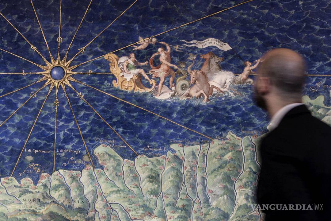 $!Recupera El Vaticano la Galería de los Mapas, una de las joyas de sus Museos