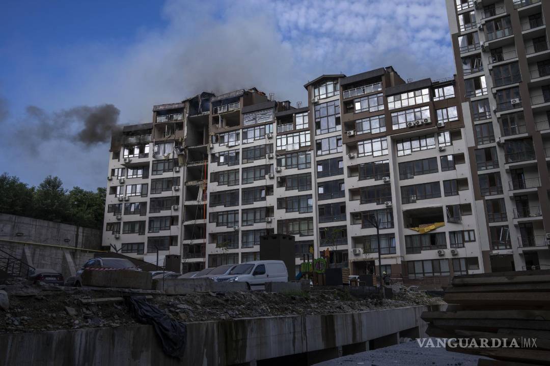 $!Hasta el ataque del domingo por la mañana, Kiev llevaba desde el 5 de junio sin sufrir ataques aéreos rusos así.