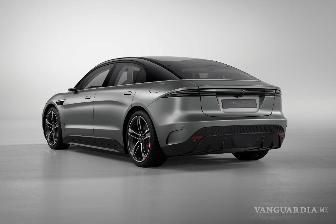 $!Presume Sony el Vision-S su vehículo eléctrico que no está a la venta