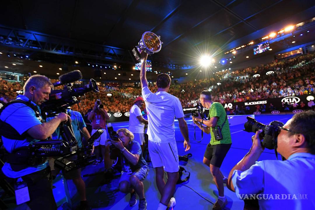 $!¡Imparable! Roger Federer consigue sexto título en el Abierto de Australia