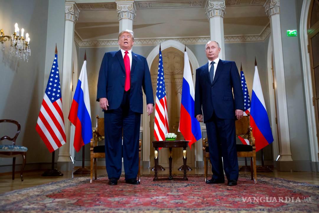 $!Donald Trump se reune con Vladimir Putin a solas por más de dos horas