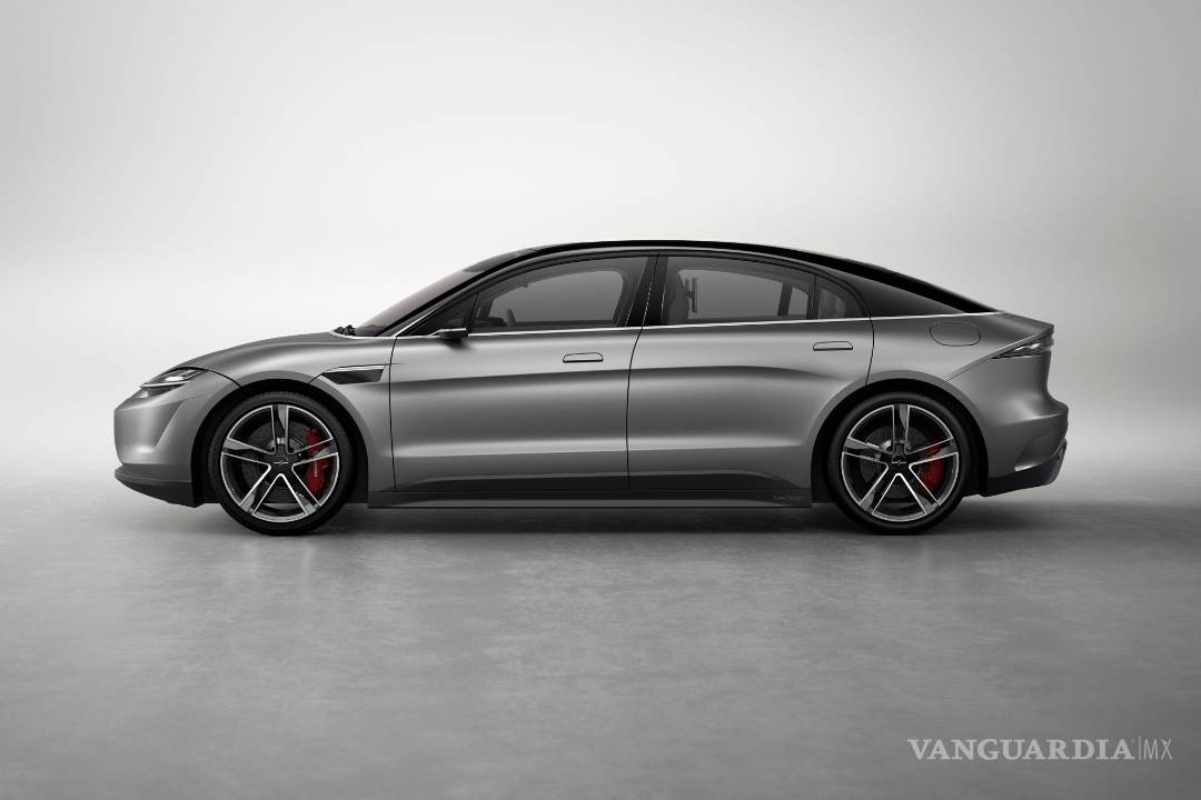 $!Presume Sony el Vision-S su vehículo eléctrico que no está a la venta