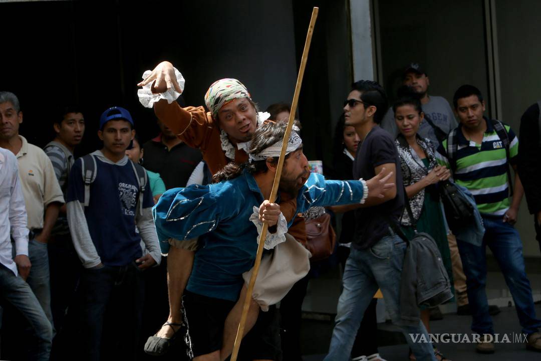 $!El recuerdo de Cervantes "galopa" en forma de homenaje por América Latina