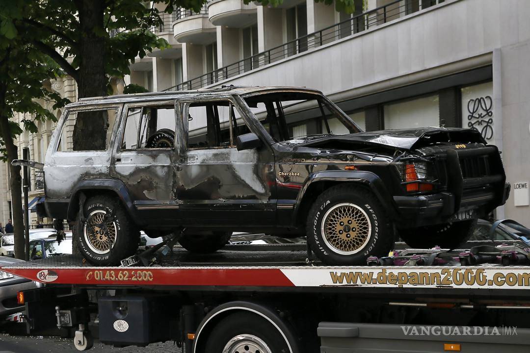 $!Espectacular robo en una lujosa tienda del centro de París