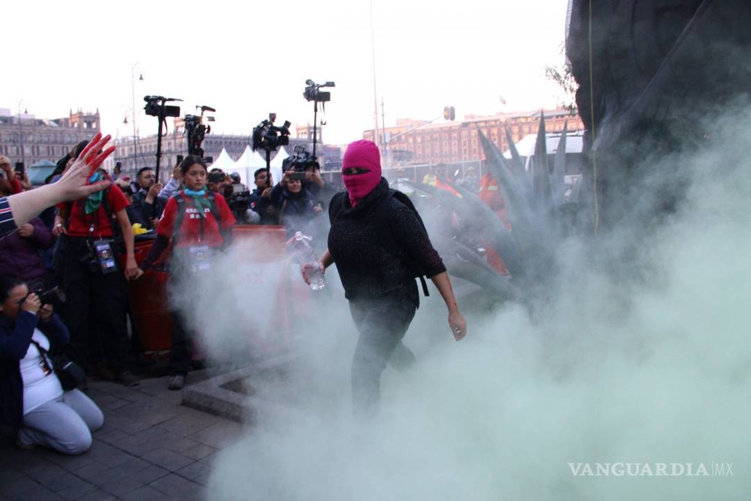 $!Feministas con ira, dolor y frustración mira estas imágenes