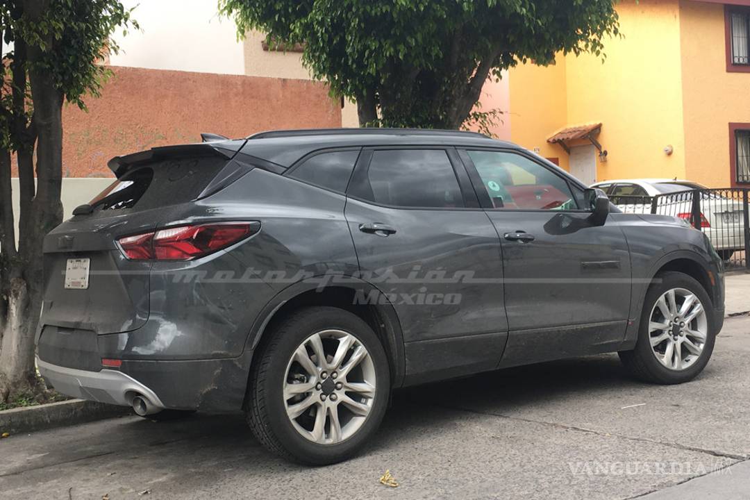 $!El nuevo Chevrolet Blazer se dejó ver por las calles de México