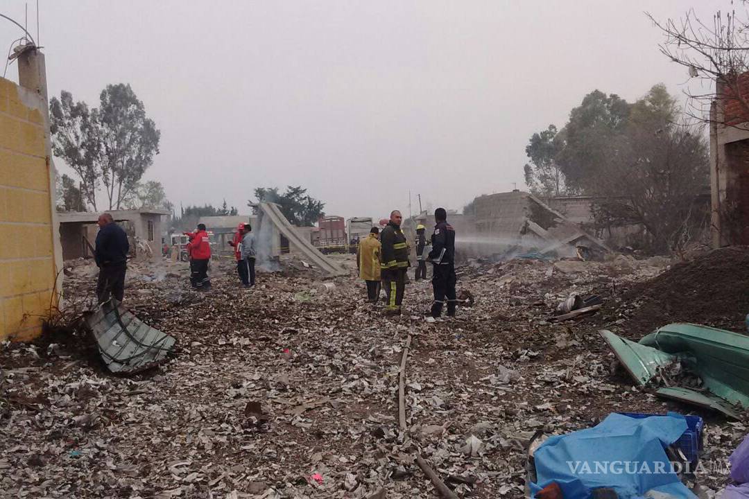 $!Las terribles imágenes que dejó la explosión en Tultepec