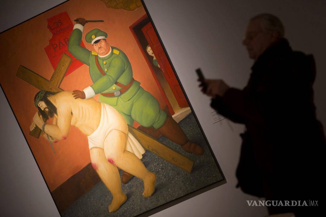 $!Fernando Botero lleva a Roma su visión del Viacrucis de Cristo