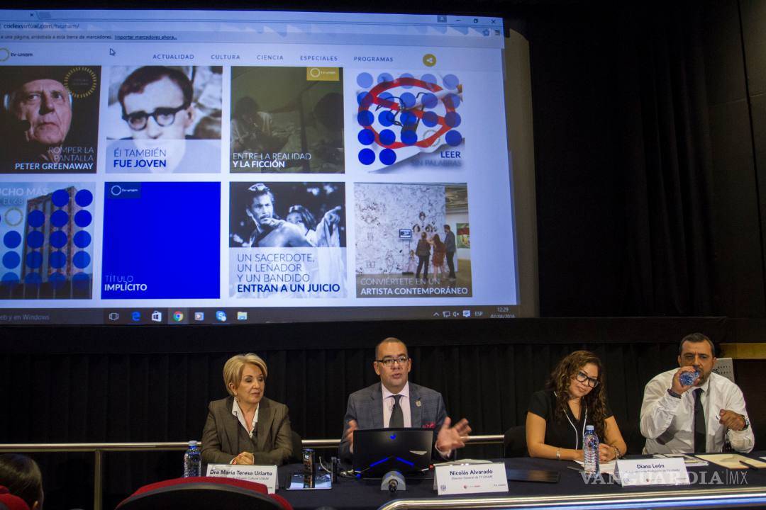 $!TV UNAM anuncia renovación de programación, imagen y plataformas