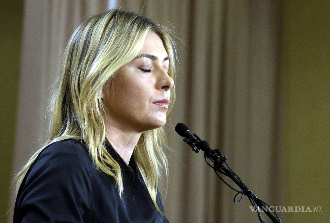 $!Peligra el imperio económico de Sharapova