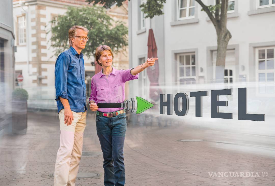 $!NaviBelt permite orientarse y llegar a un destino