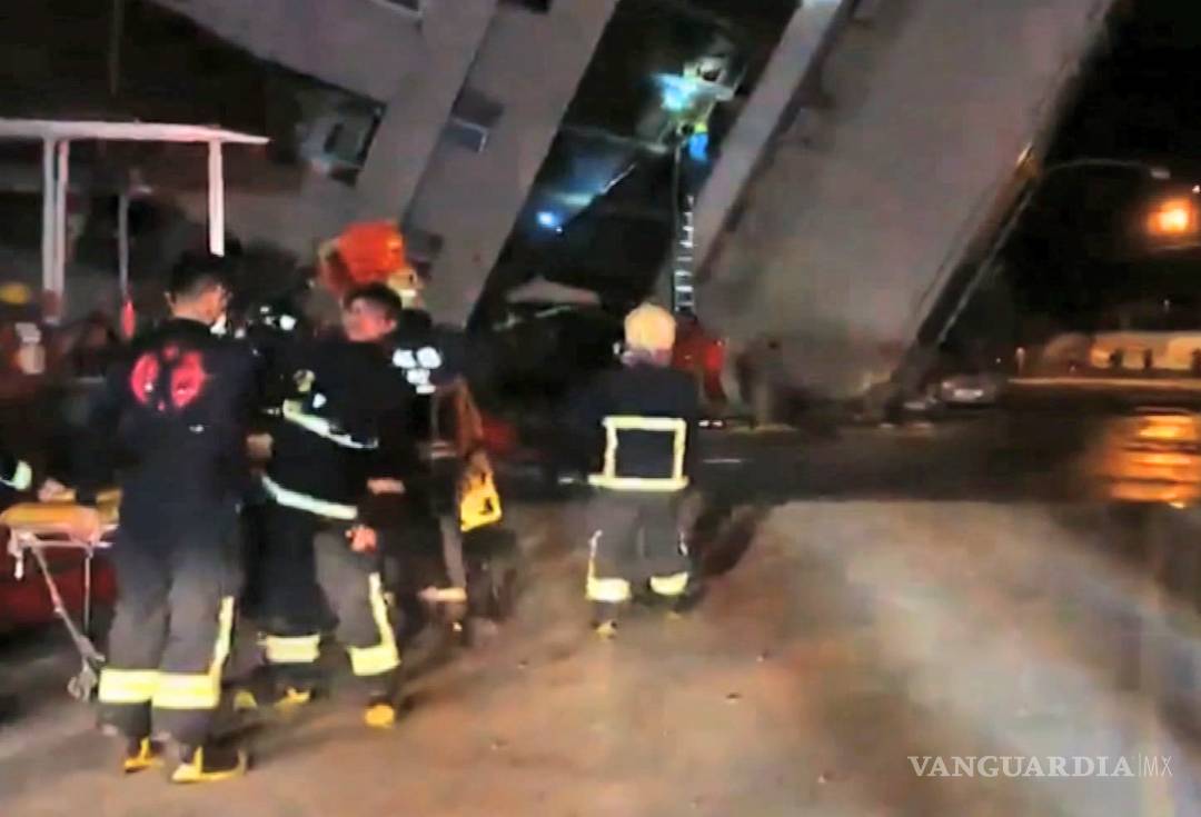 $!Sismo de Taiwán dejó 2 muertos y más de 200 personas heridas