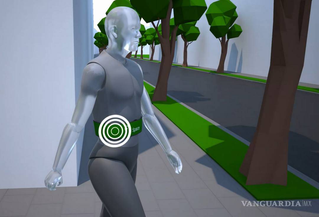 $!NaviBelt permite orientarse y llegar a un destino