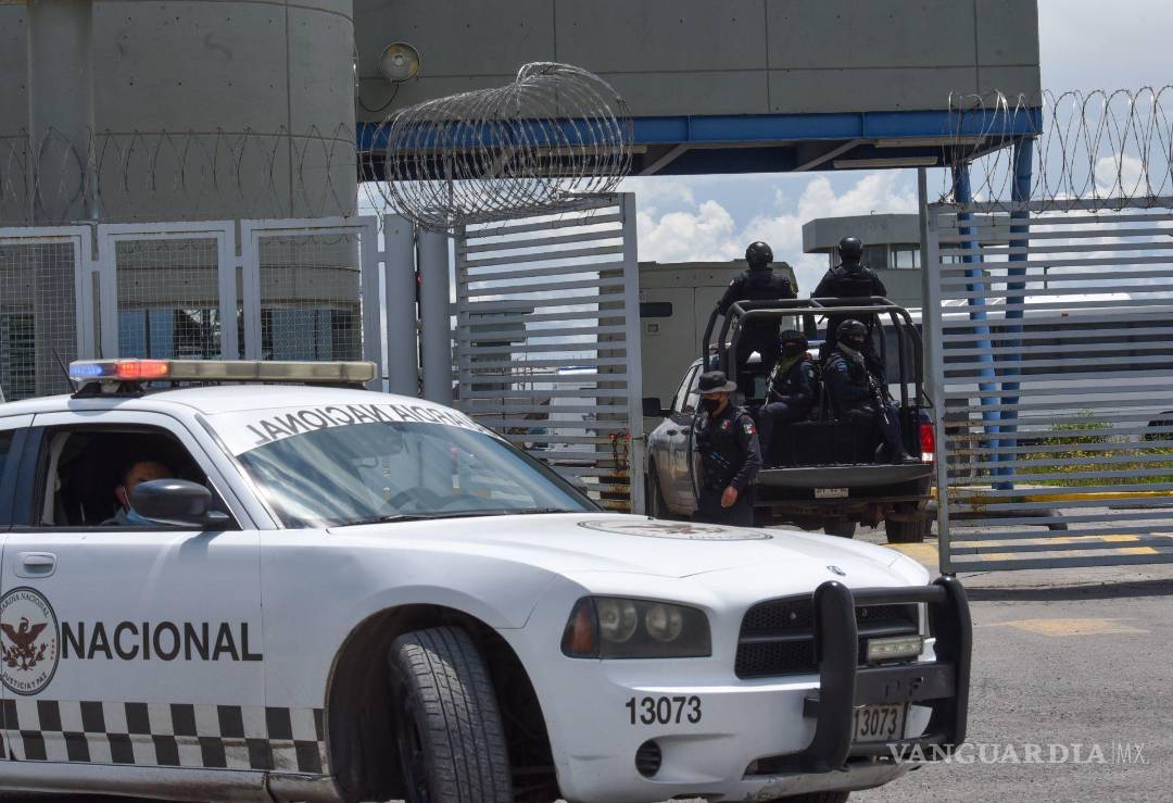 $!Aspectos del Centro Federal de Readaptación Social Número 1 “El Altiplano” a donde fue trasladado a Luis “N”.