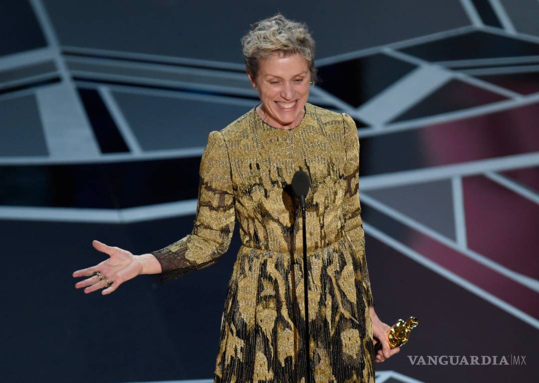 $!Le roban el Óscar a Frances McDormand horas después de ganarlo