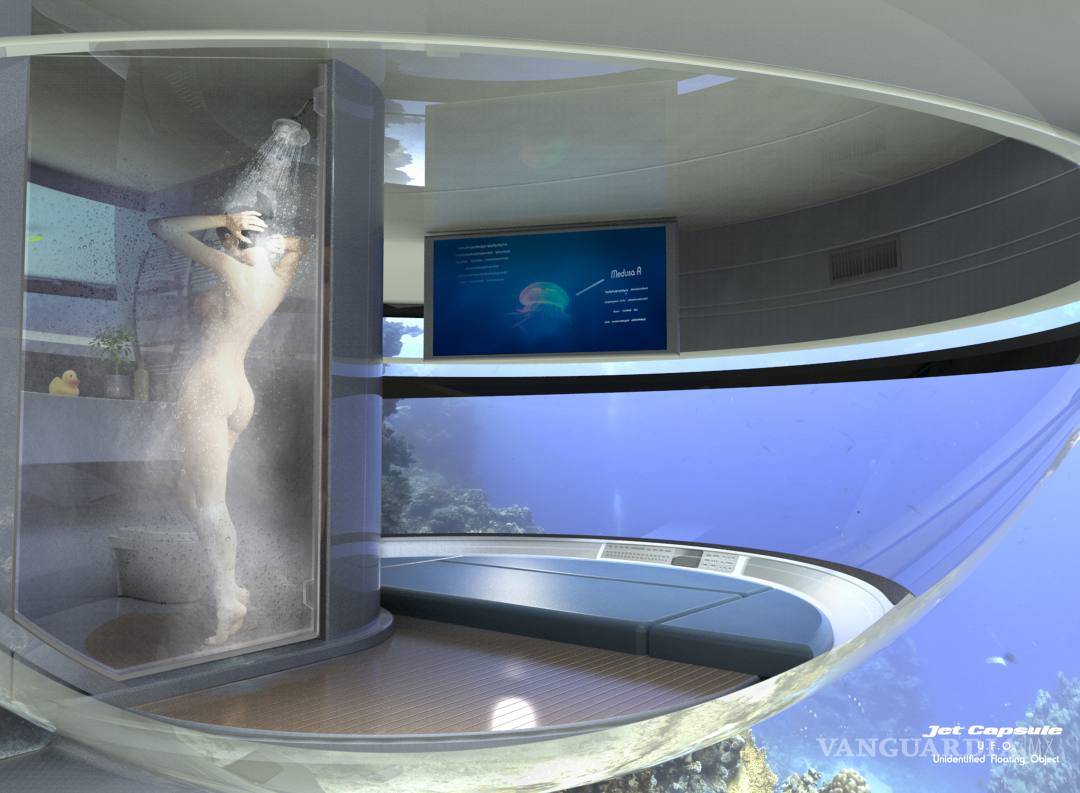 $!Tenga su hogar en un OVNI acuático