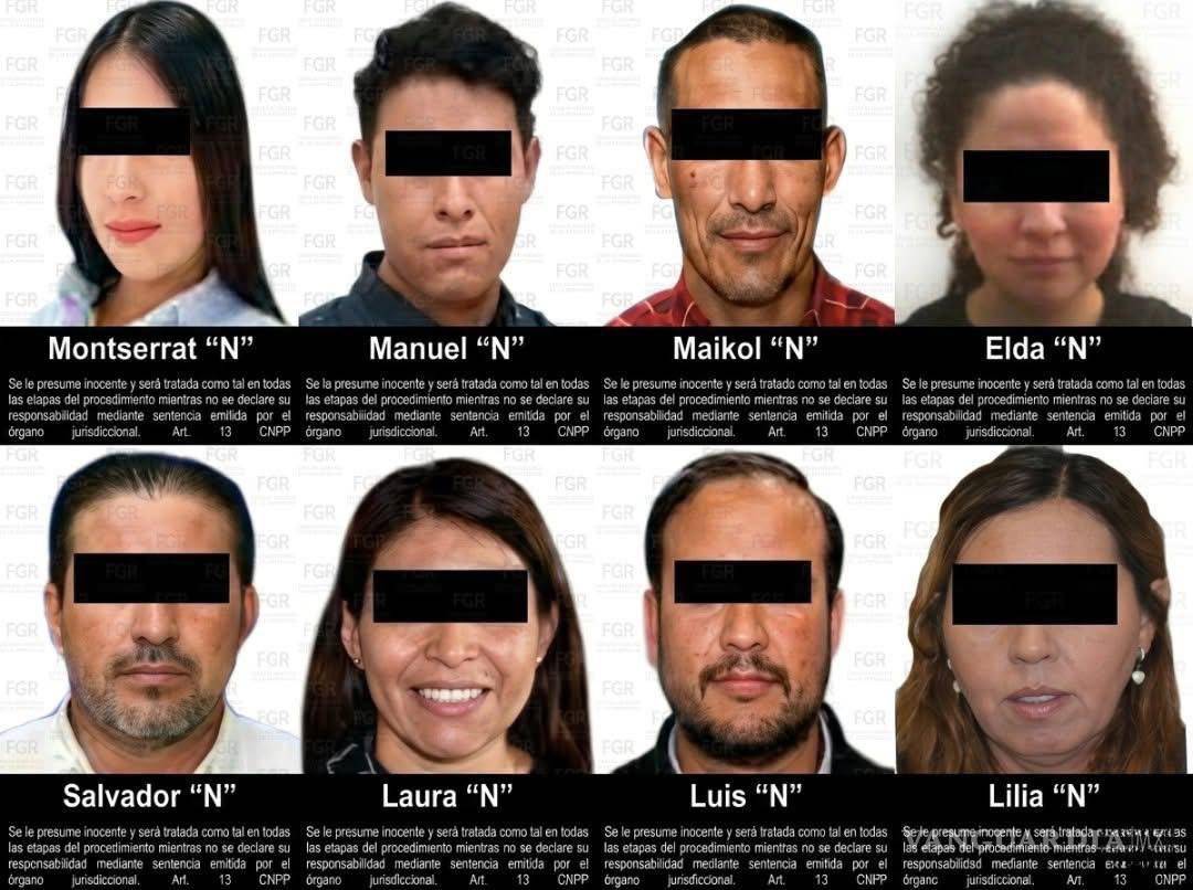 $!Vinculan a proceso a presuntos integrantes de ‘El Caballito’; FGR investiga facturación falsa por 12 mil mdp