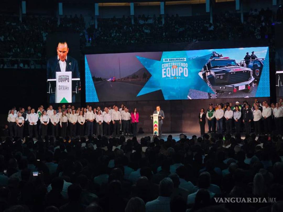 $!La seguridad fue el eje central de este segundo informe de actividades del mandatario coahuilense.