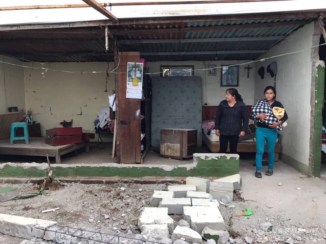 $!“Zona de guerra”: Así describen a Jojutla los afectados por el sismo en Morelos