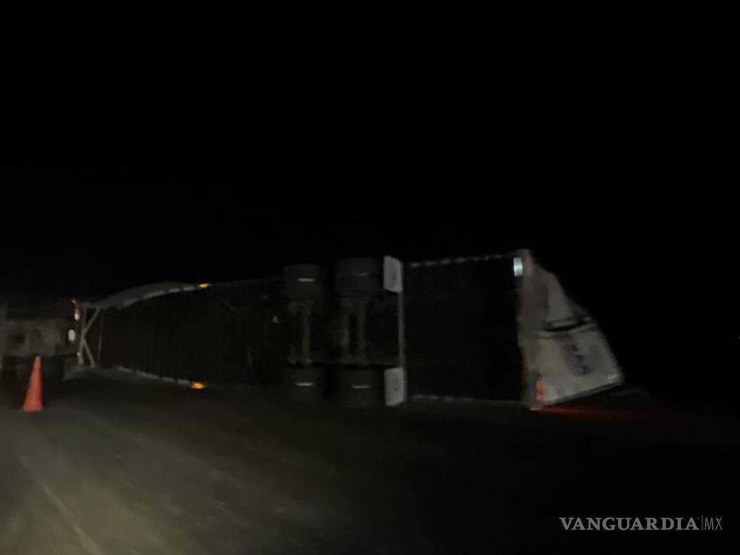 $!Pese a que el reporte ingresó al sistema de emergencias y 911 del estado de Cuahuila, este accidente ocurrió del lado de Nuevo León.