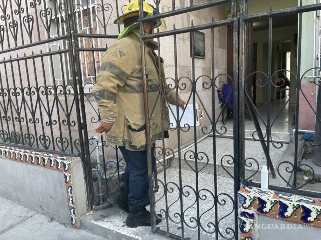 $!Bomberos se aseguraron que no existía riesgo de explosión.