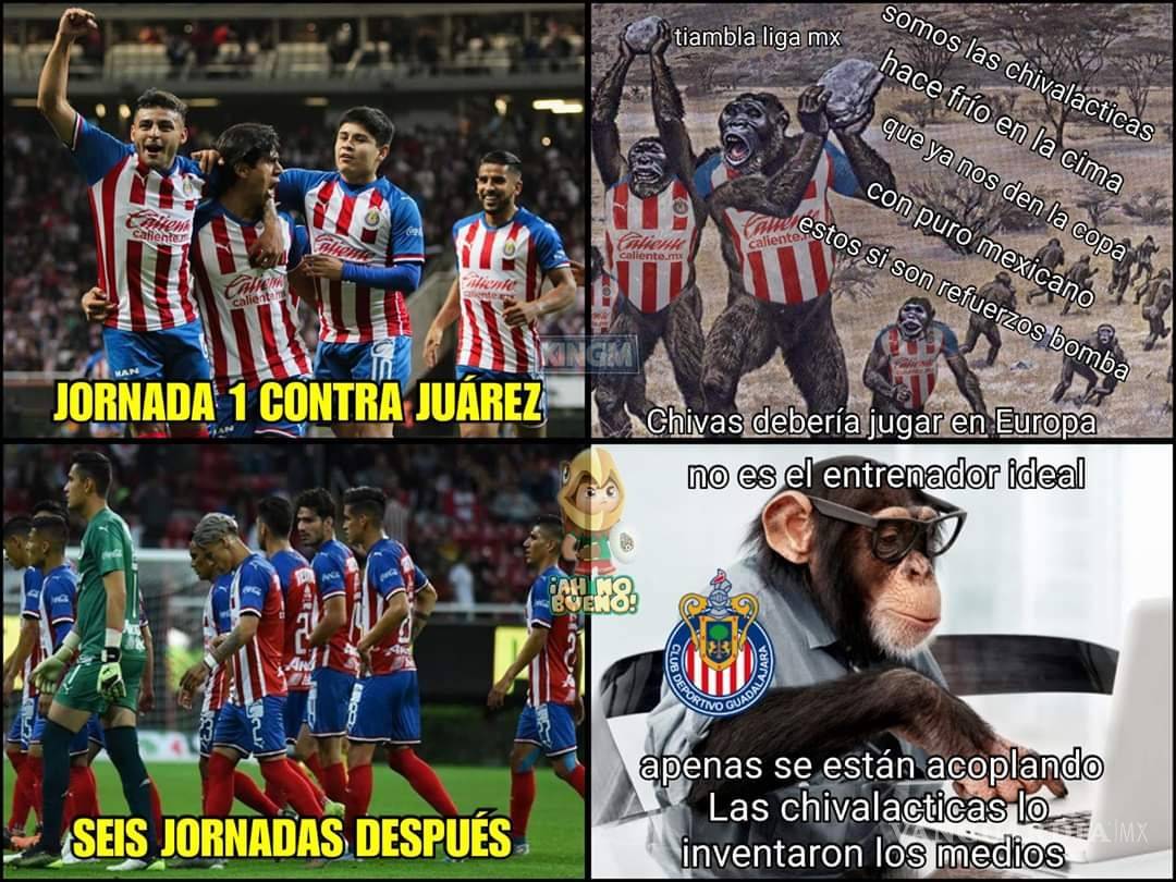 $!Los memes de la derrota de Chivas ante Cruz Azul