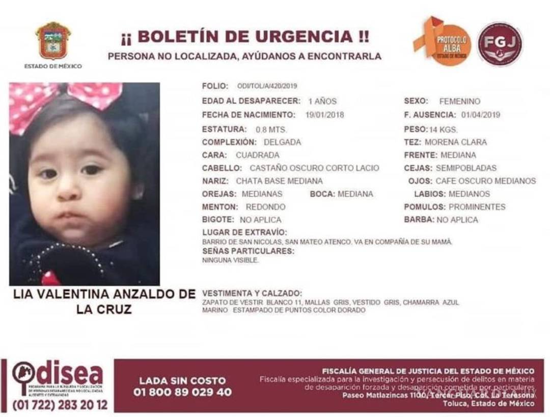 $!Desaparecen dos menores de edad y su madre en Edomex