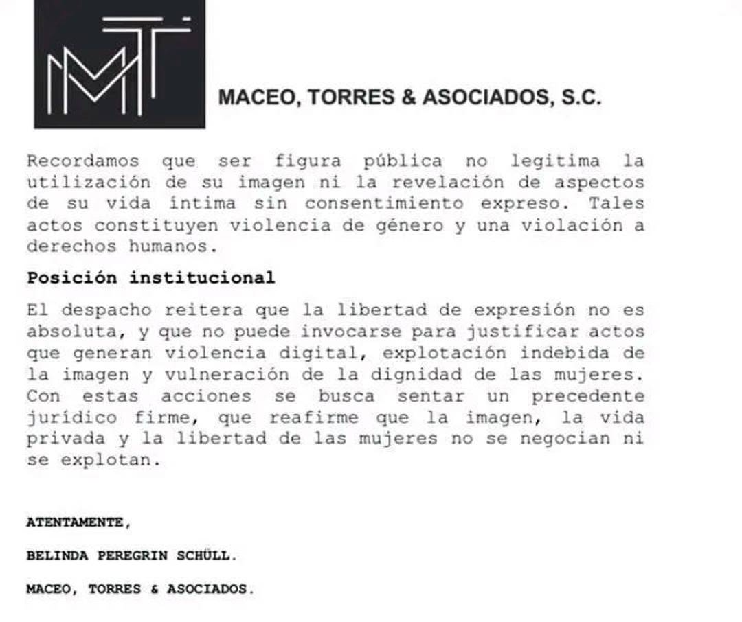 $!Belinda obtiene medidas de protección contra Lupillo Rivera tras querella por violencia digital y mediática