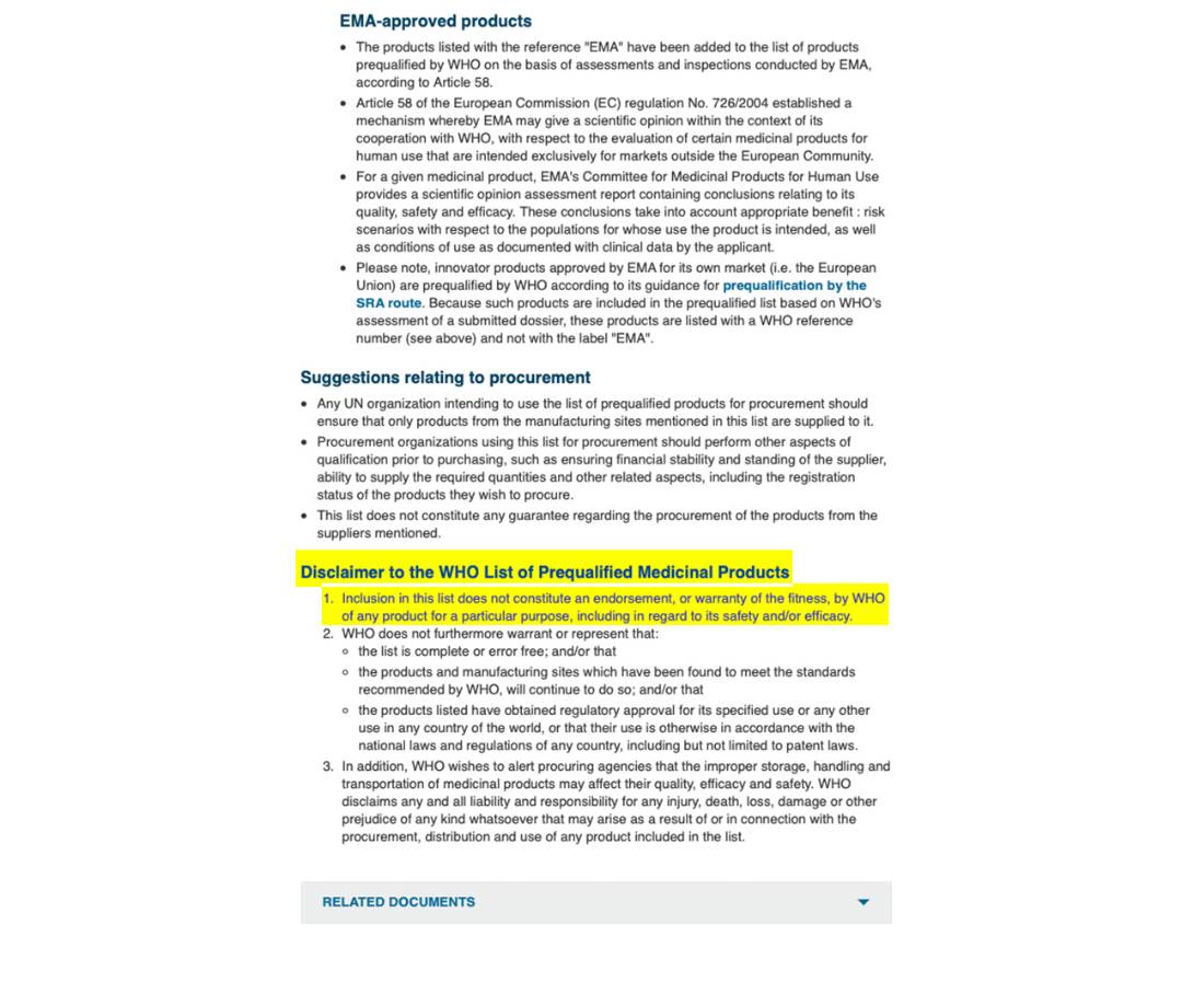 $!Documento de la OMS confirma que no avala medicinas de AMLO