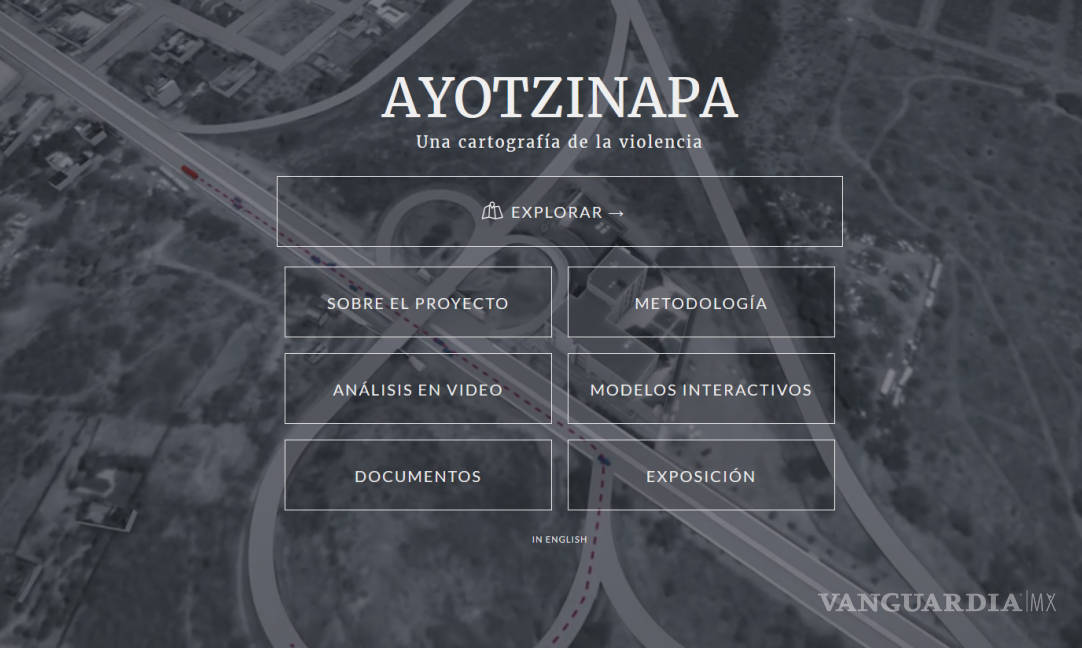 $!&quot;Una cartografía de la violencia&quot;: Presentan mapa interactivo del Caso Ayotzinapa