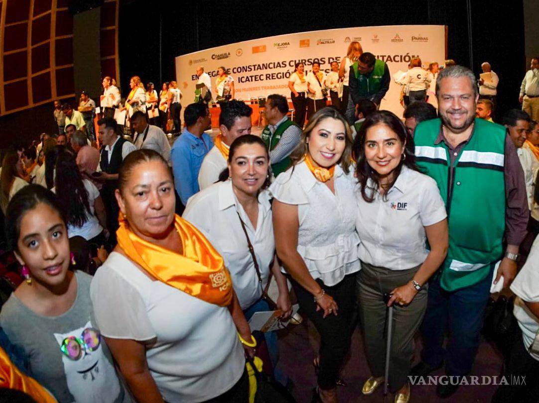 $!Beneficiarias reconocen que los cursos fortalecen su desarrollo personal y económico.