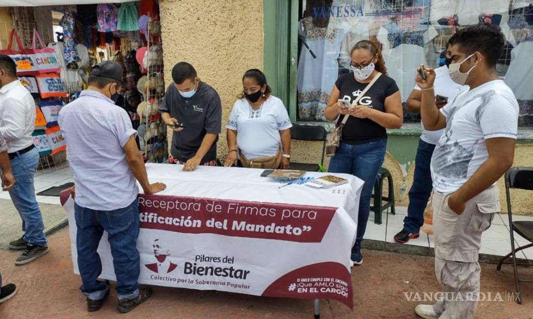 $!Hasta los muertos ‘firman’ para la consulta de revocación de mandato