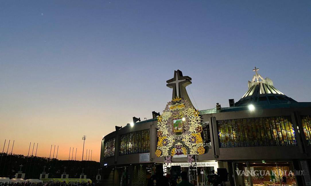 $!Abarrotan fieles peregrinos la Basílica de Guadalupe de la CDMX