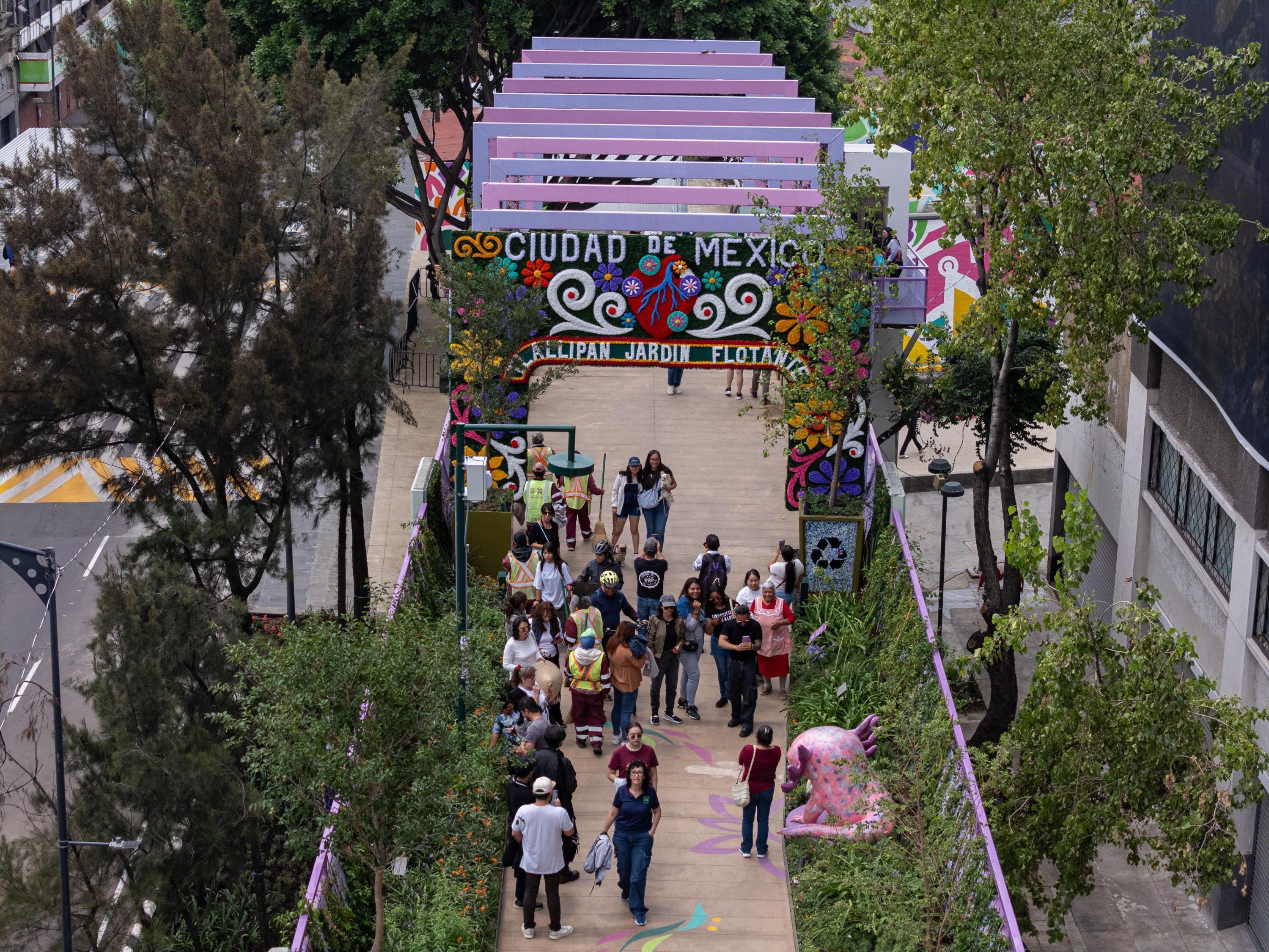 El Jardín Flotante de Tlalpan abre sus puertas en CDMX a día