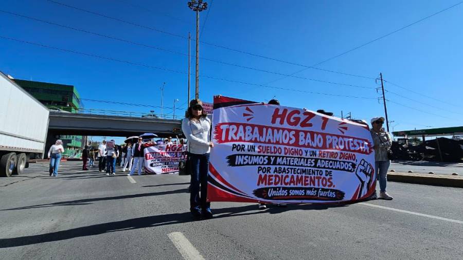 Los inconformes denunciaron falta de medicamentos, material de curación e insumos para atender a los derechohabientes.