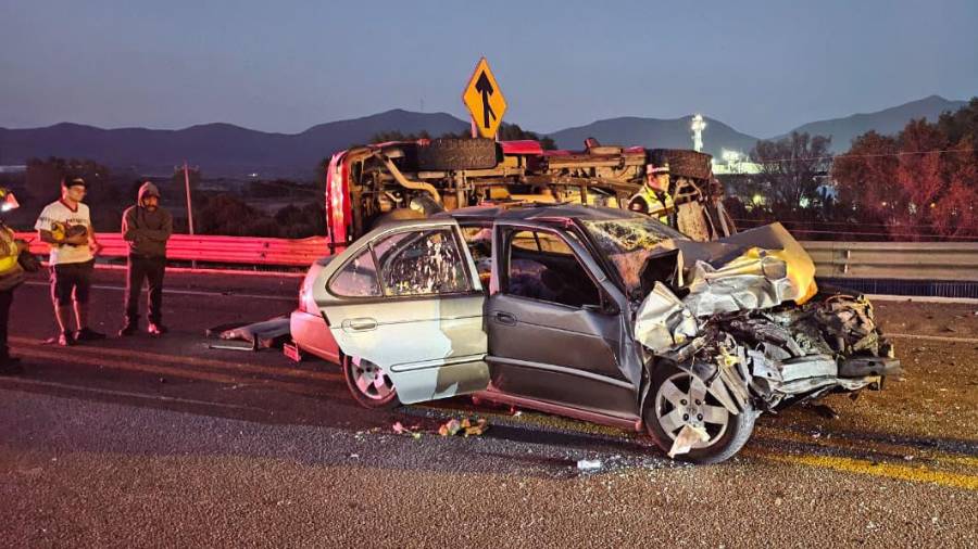 Los lesionados fueron trasladados de emergencia.