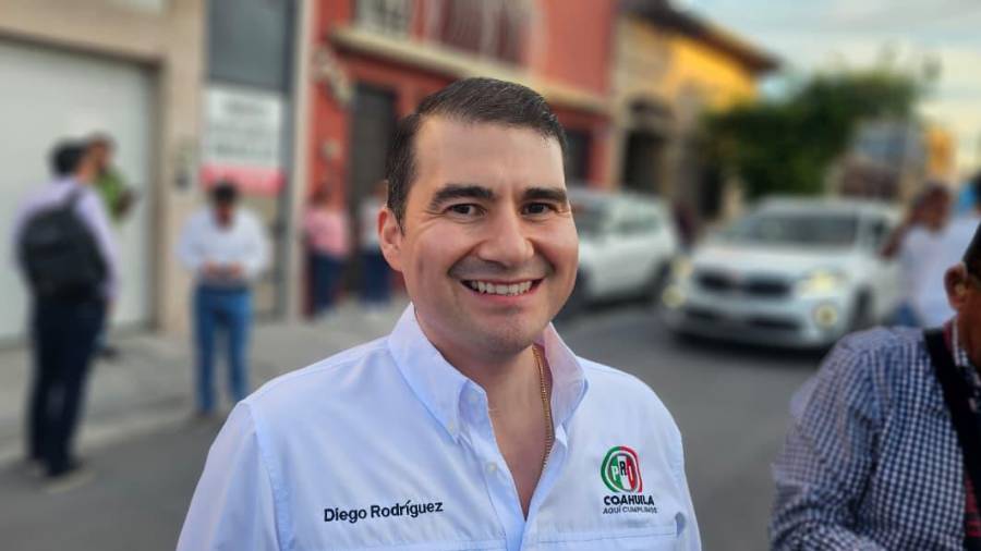 Diego Rodríguez, secretario de Organización Política del PRI Coahuila.