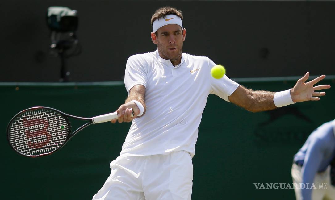 $!Del Potro mantiene el sueño y sigue su curso en Wimbledon