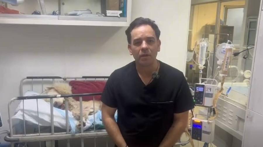 Humberto Baca difundió un mensaje desde Pets Care mientras la Fiscalía aseguró que el veterinario entregó documentación que acredita el ingreso de Rocky al hospital.