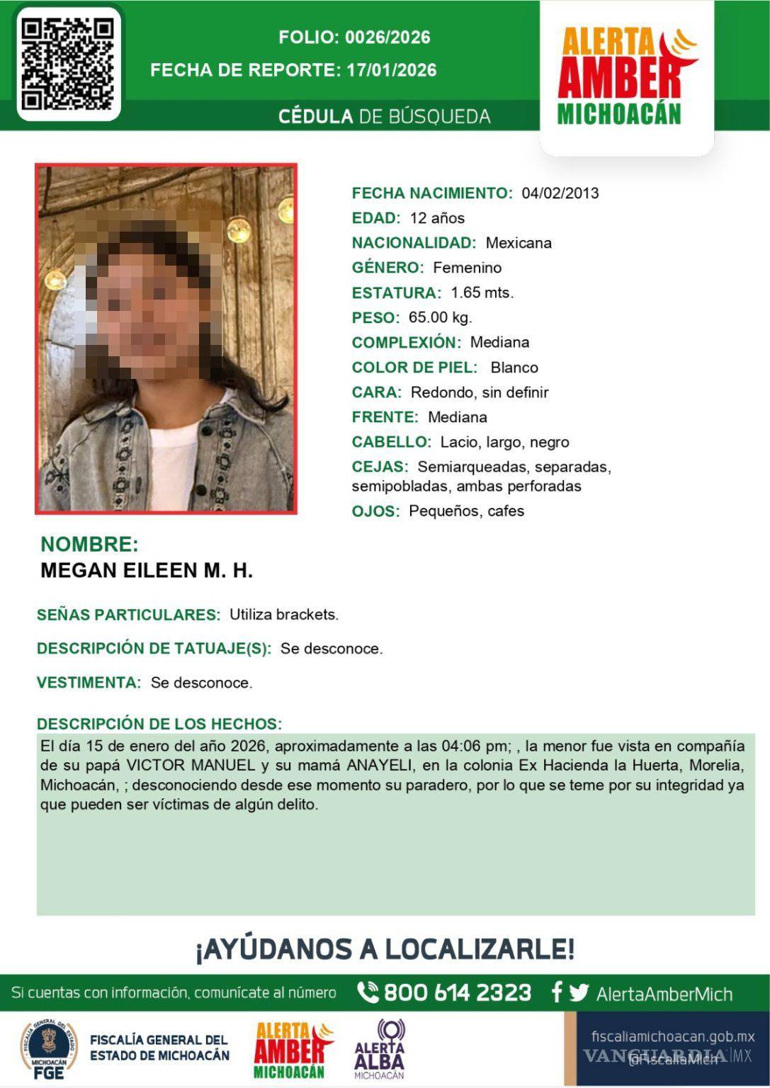 $!Cuerpos calcinados hallados en Zinapécuaro corresponden a familia desaparecida en Morelia