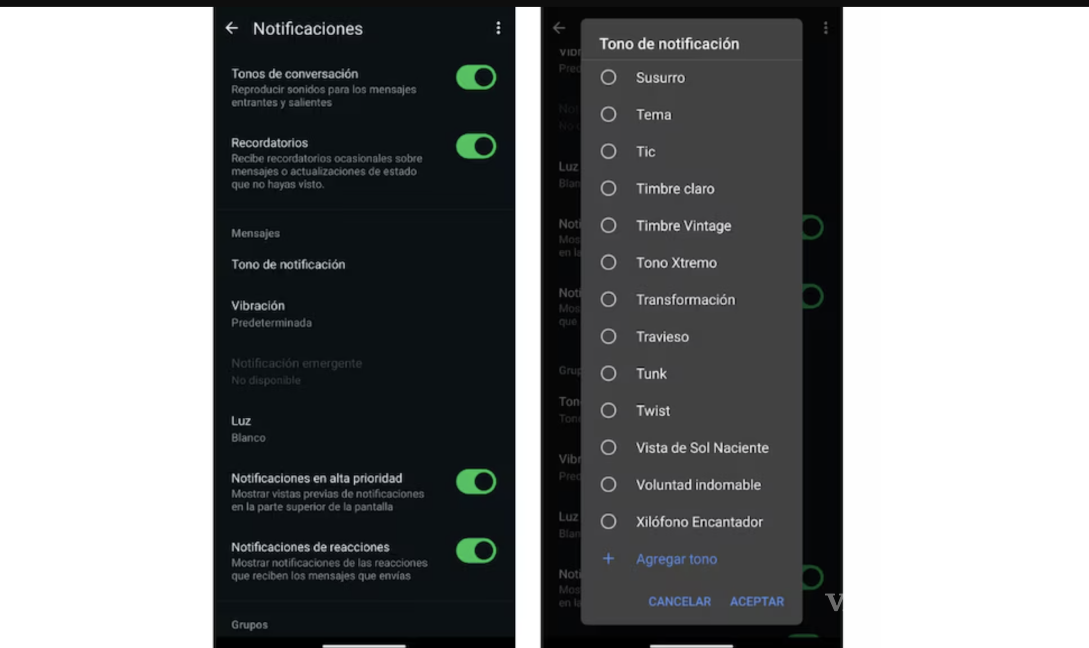 $!Entre las opciones más populares están poner la canción Bloody Mary de Lady Gaga como tono de notificación.