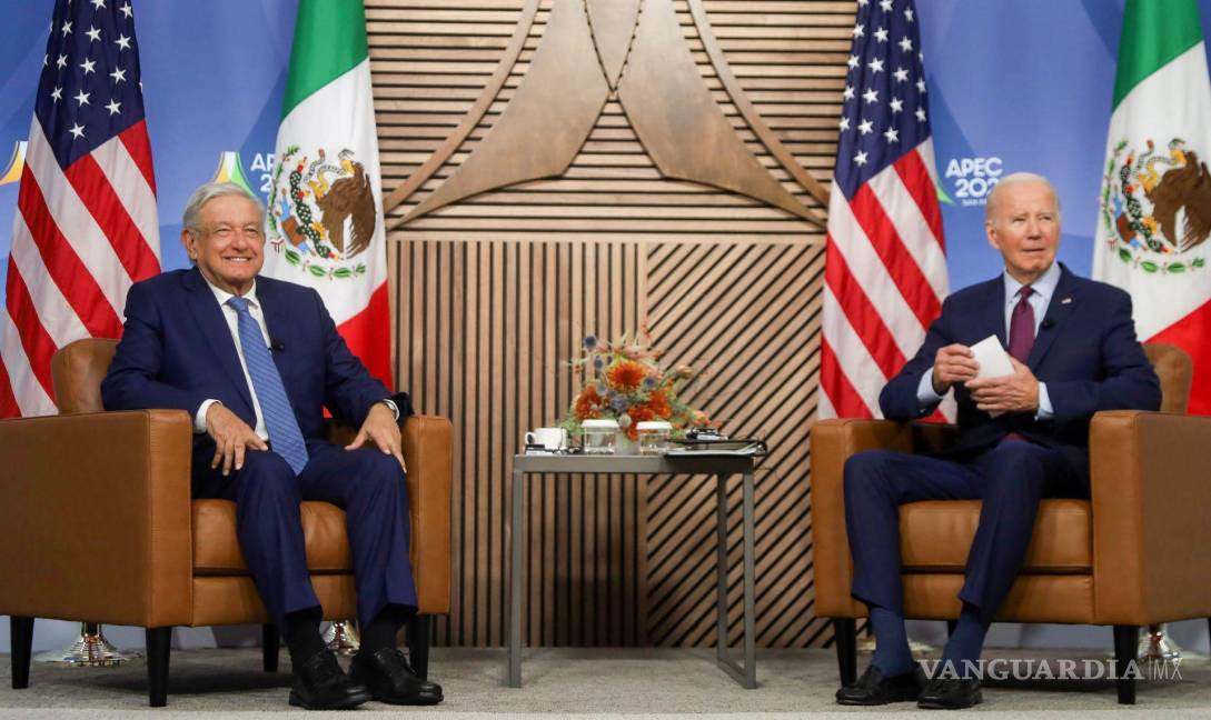 $!Andrés Manuel López Obrador, presidente de México, y Joe Biden, presidente de Estados Unidos, encabezaron la reunión bilateral con motivo de la APEC 2023.