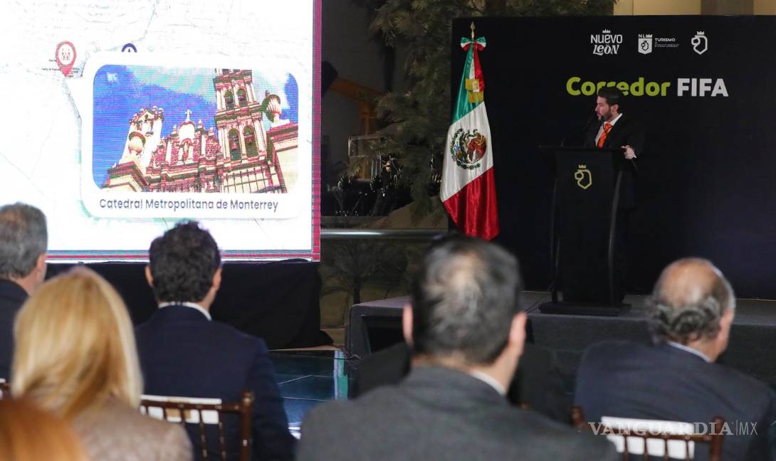 Samuel García presente el ‘Corredor FIFA’, como preámbulo para el Mundial 2026 en Nuevo León