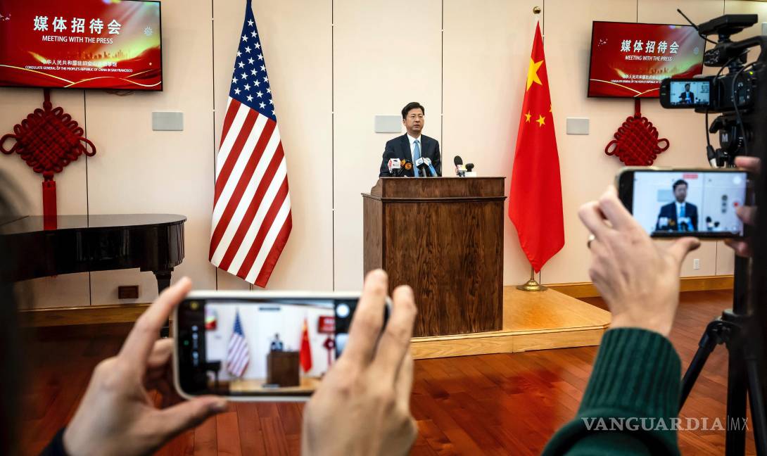 $!Zhang Jianmin, cónsul general de la República Popular China en San Francisco, aborda los aranceles impuestos por el presidente Donald Trump a China.