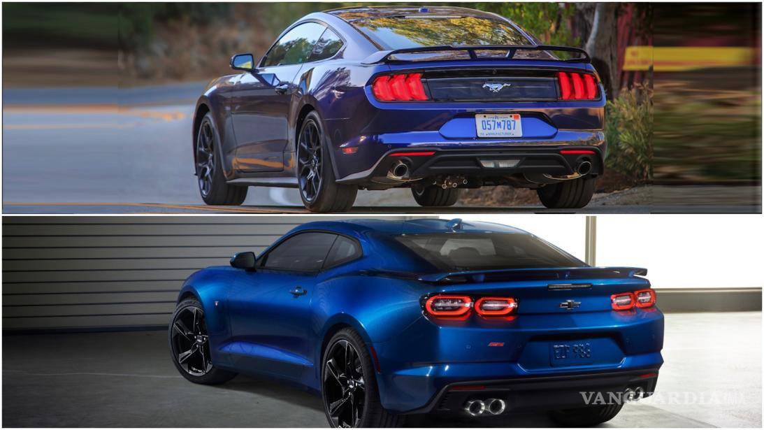 $!Nuevos Ford Mustang y Chevrolet Camaro, una eterna batalla, ¿cuál es mejor?