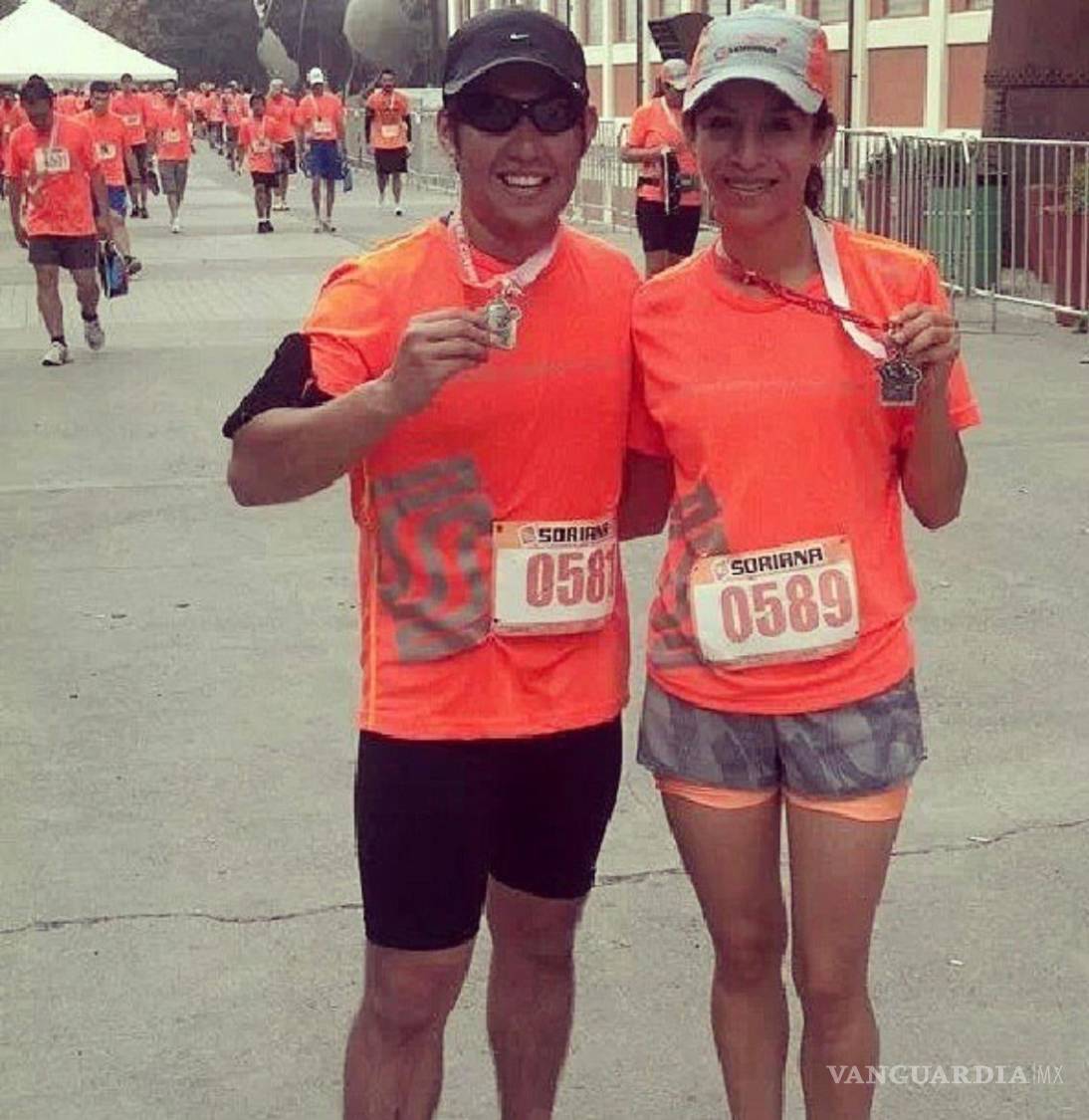 $!Leonardo y Rocío han compartido competencias, entrenamientos y metas desde 2012, cuando corrieron su primera 5K juntos.