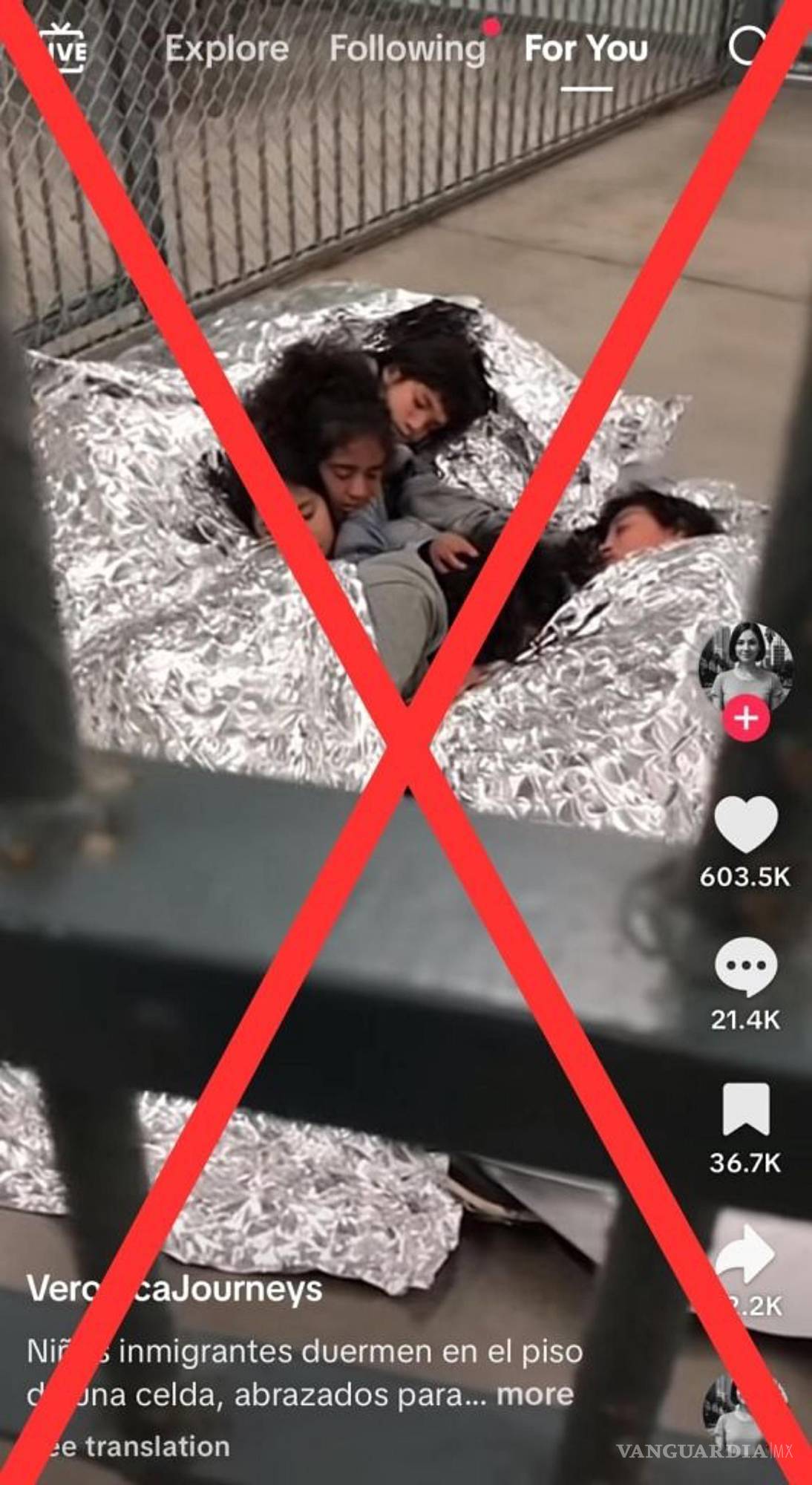 $!En redes sociales circula un video que fue manipulado haciendo uso de la IA en el que presuntamente se observa a varios niños en un centro de detención en EU