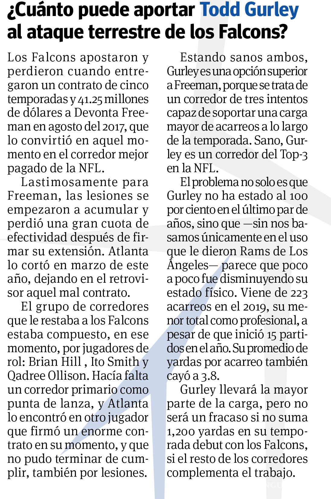 $!Leyendas en la NFC Sur en la Temporada 2020